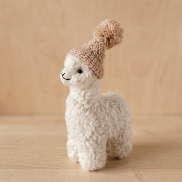 ALPACA HUACAYA WITH POMPOM HAT